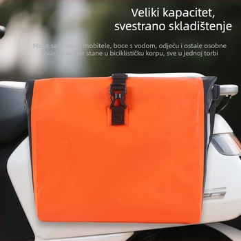 Vodootporna prednja torba za bicikl, PVC, kapacitet 9L, porijeklo: Wenzhou