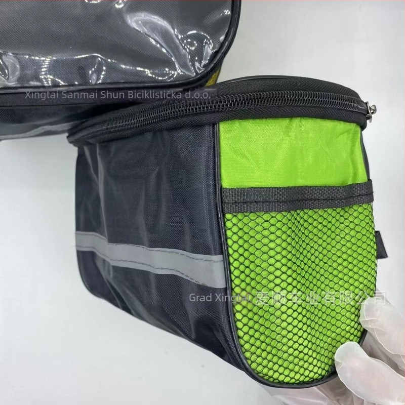 Torba za upravljač bicikla (platno s reflektirajućim trakom; model 679; Sanmaishun)