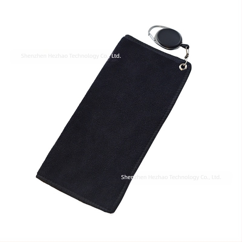 Golf ručnik efunist - poliester, dvostrani baršun, karabiner, unutarnja i vanjska upotreba