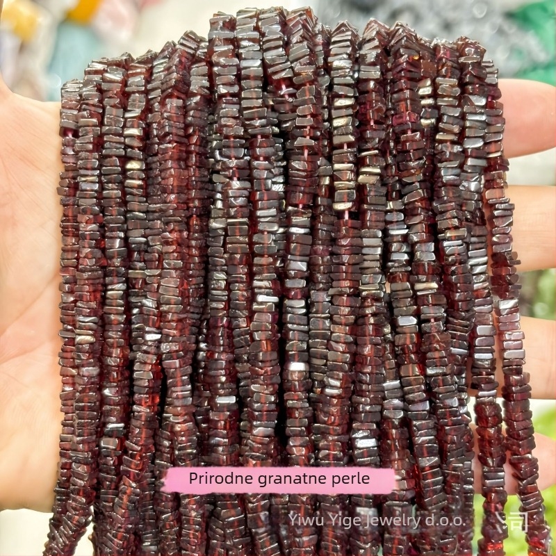 DIY dodaci za nakit — jade spacer perle, amorfni kvadratni oblik, poluproizvod, rezanje i poliranje