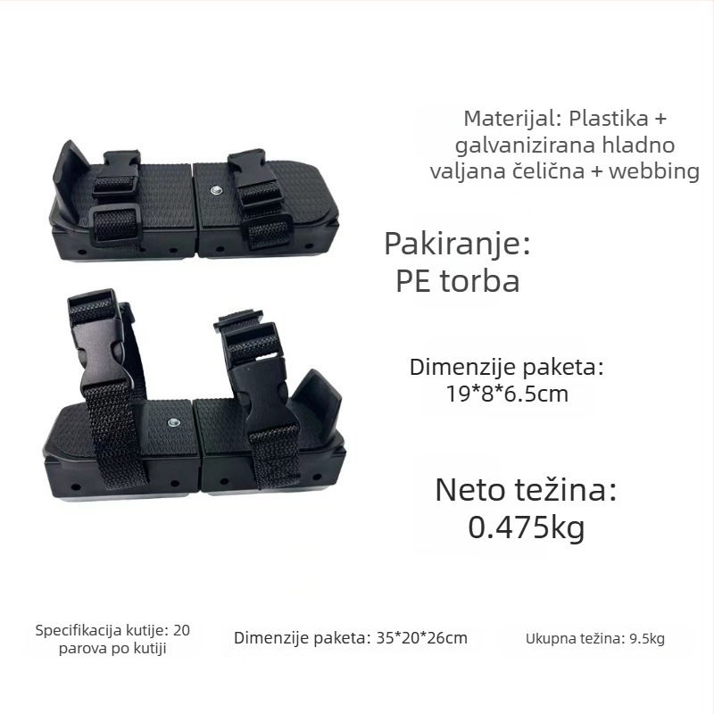 Moqian Dječje ledene čizme za početnike – za skijanje i klizanje, Gornji dio: webbing, Oštrica: nehrđajući čelik, Potplat: plast + metal