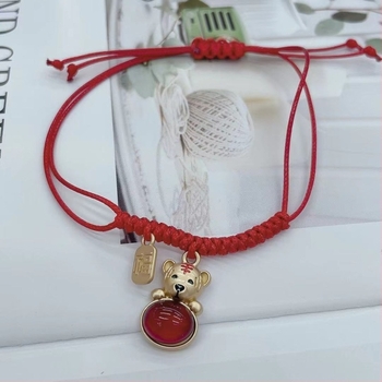 Narukvica sa zodijakom Tigra, jednostavan unisex stil, plast/smola, funkcija protiv umora