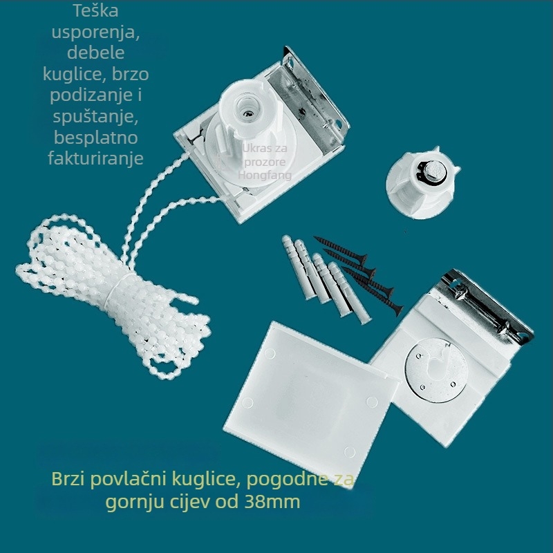 Držač za dodatke za rolo sjenila – Materijal: POM metal, Hongfang, Kategorija: Dodaci, Stil: Moderna jednostavnost