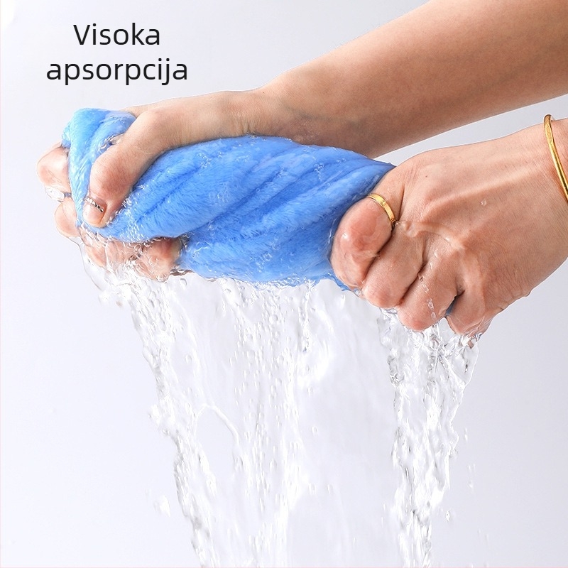 Set ručnika u kutiji za poklon, koralni baršun, 32 komada, češljano vlakno, ravno tkanje