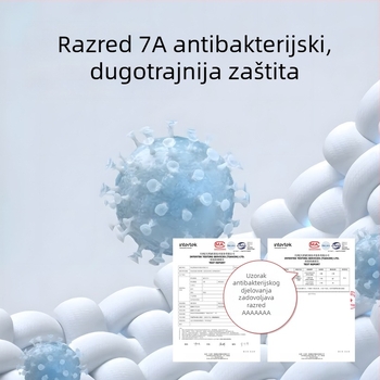 Kupaonski ručnik od 100% pamuka, debeli s kontrastnim rubom, antibakterijski i vrlo upijajući, potpuno omota tijelo