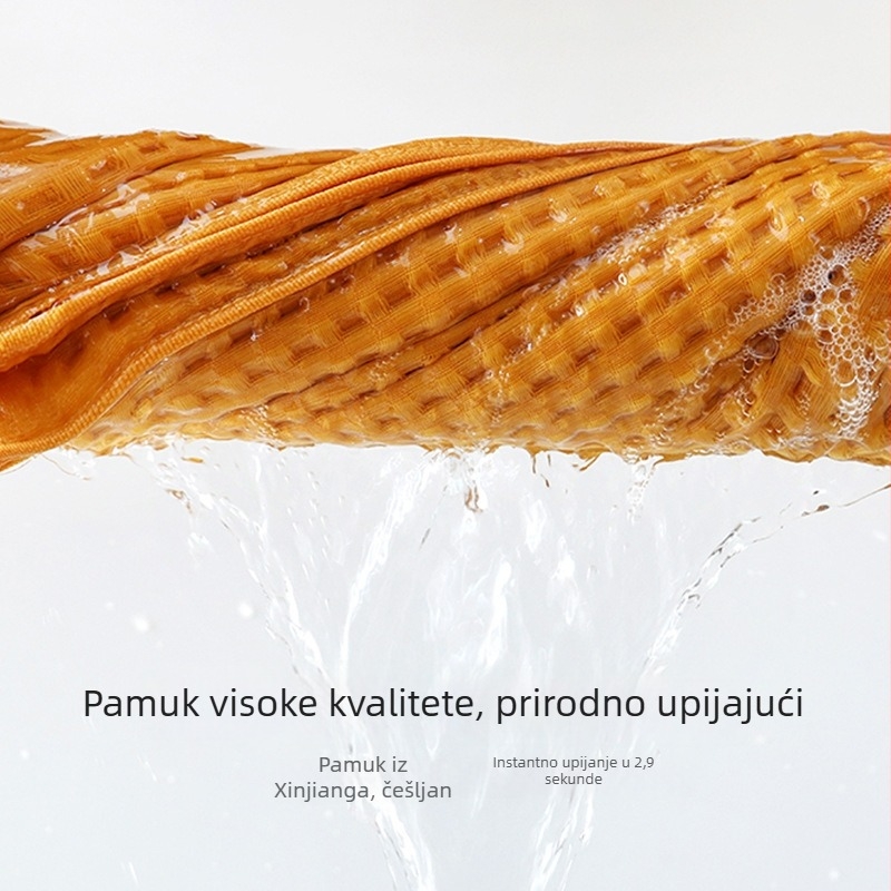 Brien ručnik za kupanje od 100% pamuka, 200–300 g, 40s/2 šuplje pređe, obična tkanina