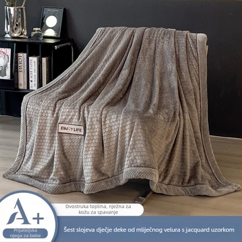 Deka od poliestera, lagani luksuzni stil, proljeće i jesen, tip ručnika deka