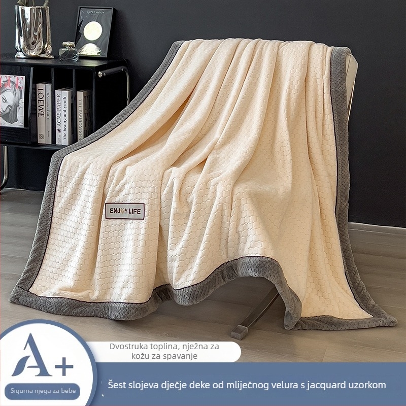 Deka od poliestera, lagani luksuzni stil, proljeće i jesen, tip ručnika deka