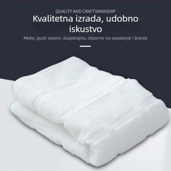 Sleep dječji ručnik za lice od čiste pamuka, mekan, upija, nježan prema koži, prozračan, ravno tkanje, težina 100–120 g