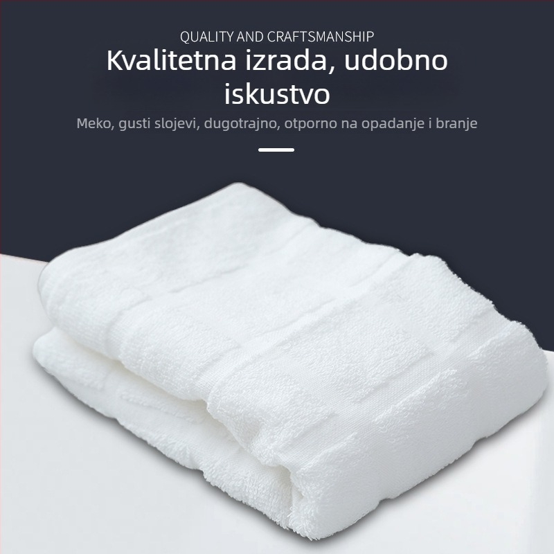 Sleep dječji ručnik za lice od čiste pamuka, mekan, upija, nježan prema koži, prozračan, ravno tkanje, težina 100–120 g