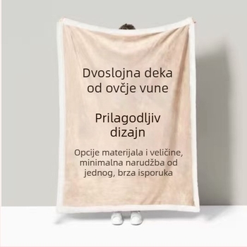 Šal-deka od poliestera - 300-499 g, INS stil, sve sezone, deka od vlakana (Poliester, 300-499 g, INS stil, sve sezone, deka od vlakana)