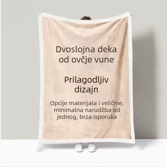 Šal-deka od poliestera - 300-499 g, INS stil, sve sezone, deka od vlakana (Poliester, 300-499 g, INS stil, sve sezone, deka od vlakana)