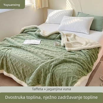 Deka od poliesterskih vlakana, ručnik tipa, 300–500 g, jednostavan uzorak, prilagodljivo