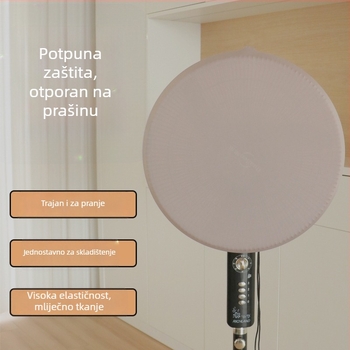 Kaixiu elastični pokrov za ventilator — zaštita od prašine za podne i zidne ventilatore, materijal milk silk, izdanje 2024, pakiranje 100 komada