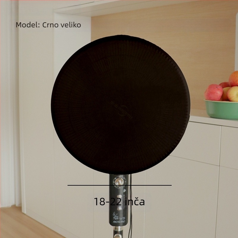 Kaixiu elastični pokrov za ventilator — zaštita od prašine za podne i zidne ventilatore, materijal milk silk, izdanje 2024, pakiranje 100 komada