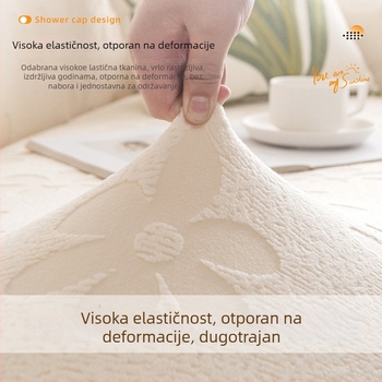 Navlaka za kauč protiv ogrebotina od mačaka, potpuno prekrivanje, novi model 2025, univerzalna za sve sezone, jednodelna navlaka