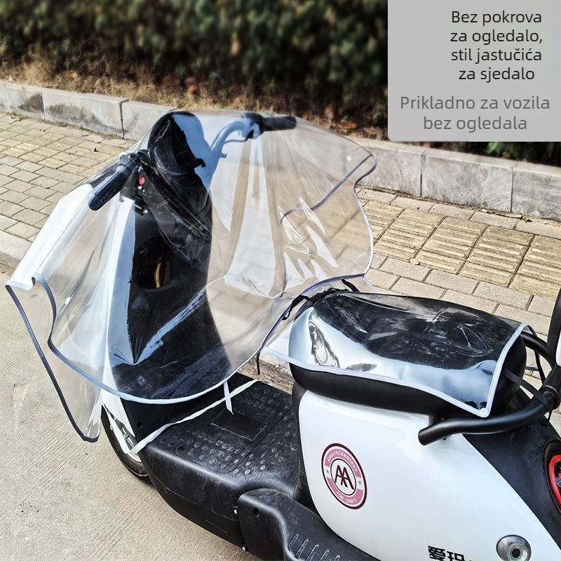 Prednji zaštitni pokrov za električna vozila i motocikle; zaštita središnje konzole; jačani vodootporni dizajn