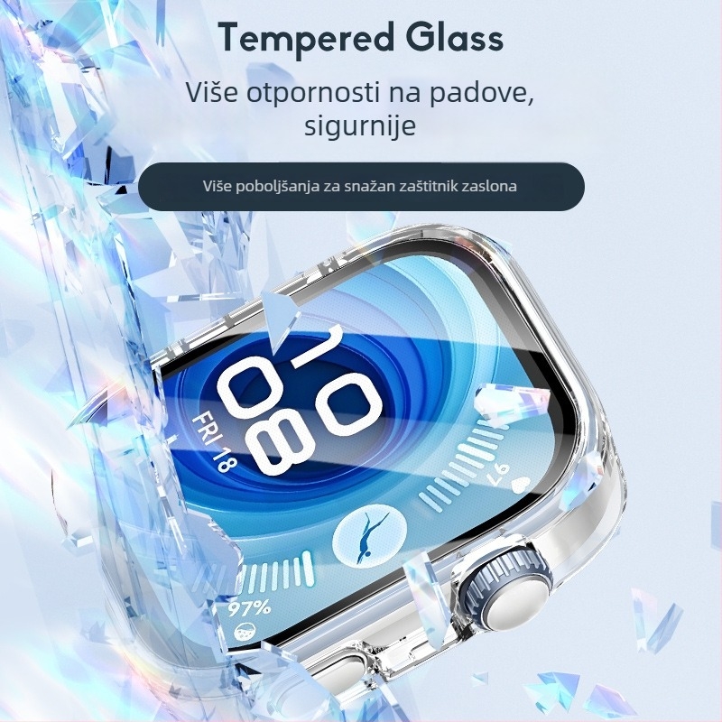 PC zaštitna maska za Huawei Fit3/Fit4/Fit4 Pro s integriranim filmom, 20 g, Binghong