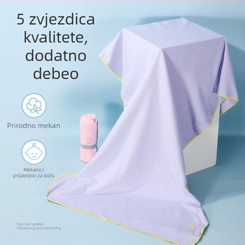 Mikrovlakni sportsku ručnik, brzo sušenje, upija znoj, ručnik za kupanje i plažu, 150D vlakna, težina ispod 100 g