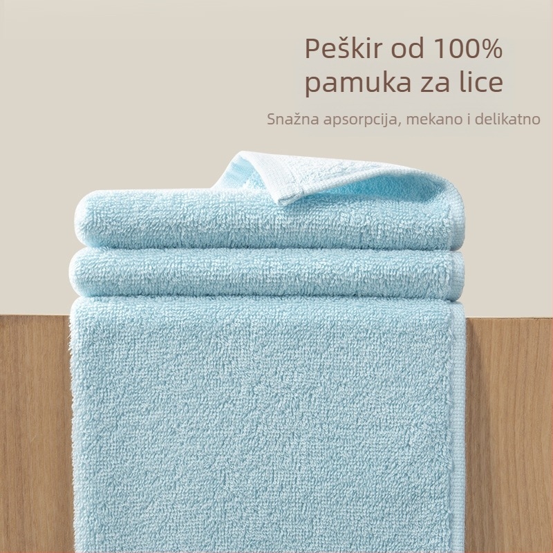 Kupaonski ručnik – pamuk, AB pređa, 40 g, apsorpcija 5–10 s, spiralno vlakno