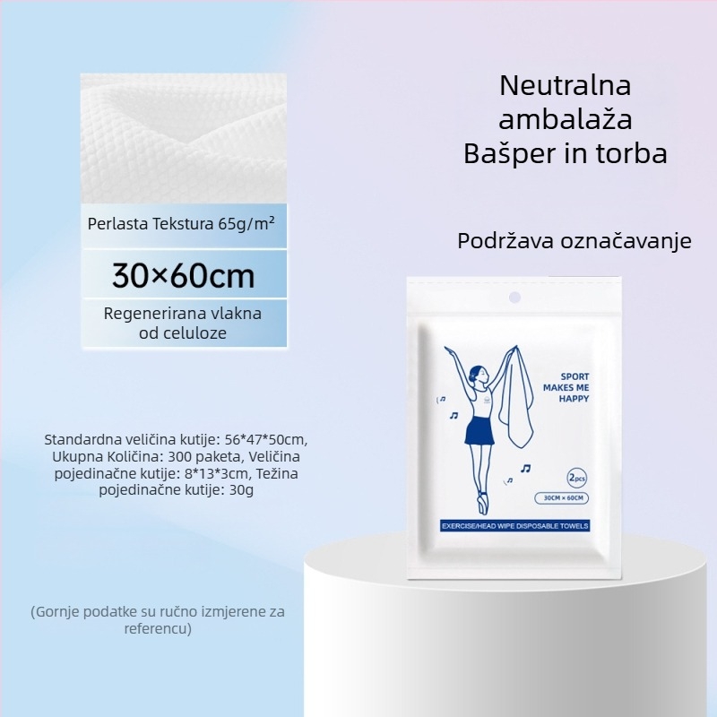 Kapa za sušenje kose – biljno vlakno, 80–99 g, prilagođena obrada