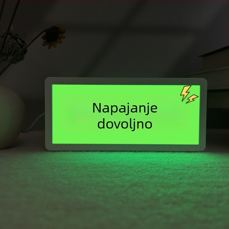LED stolna dekorativna lampa s ambijentalnim osvjetljenjem – USB napajanje, pogodna za bar, trgovinu, zid i gaming sobu