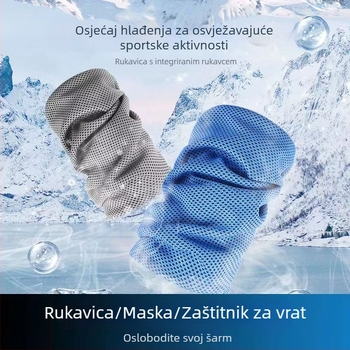 Sportski ručnik za zapešće - poliester, brzo suši, upija znoj, hladna ledena krpa, s tiskanim logotipom