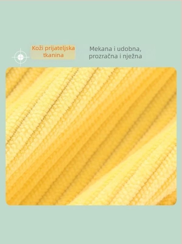 Unisex dječja presvlačenje s dugim rukavima, cartoon uzorak, vodootporna corduroy tkanina, poliestersko vlakno