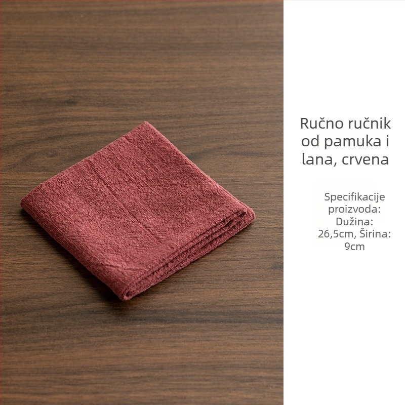 Daantang Aksesuari za ceremoniju čaja - Ručnik od ramije za čaj, Apsorpcijska podmeta za stol za čaj, Podmetač za čajnik Kung Fu, Novi kineski stil