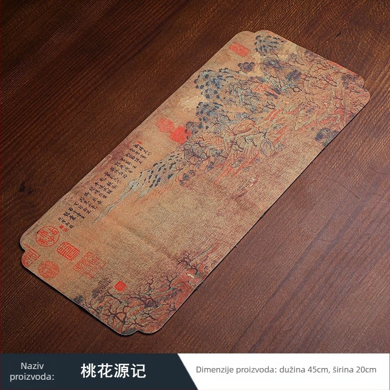 Debin kuhinjska krpa za čaj – tkanina, porijeklo Dehua, novi kineski stil, prvoklasna kvaliteta