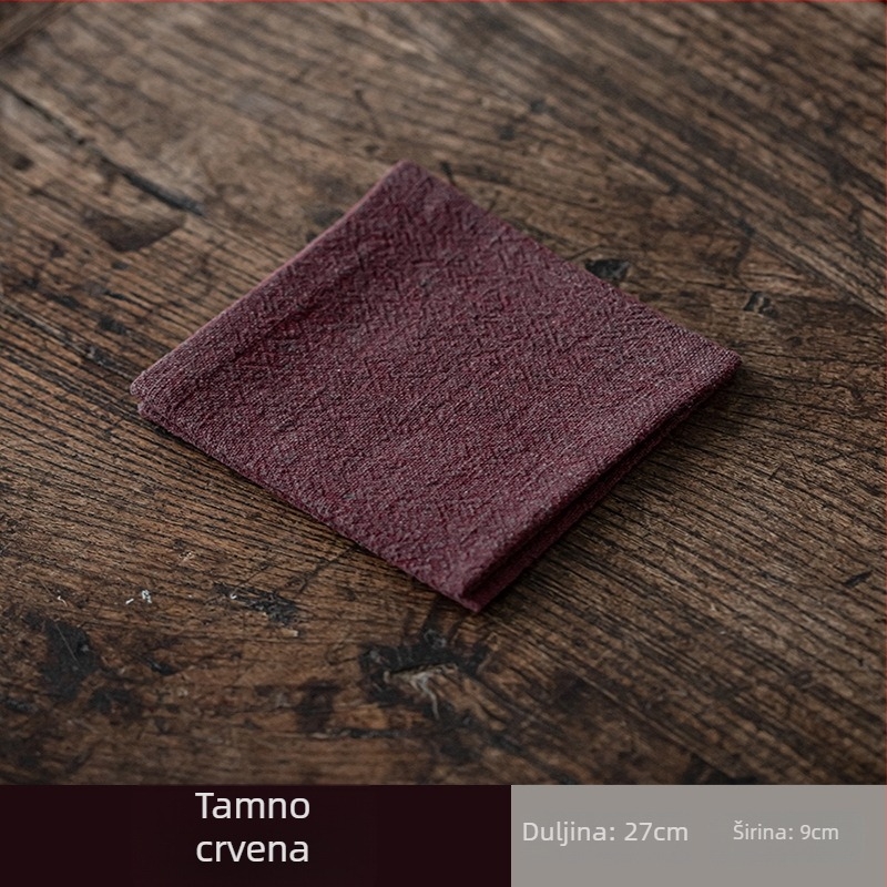 Peryitang Zen Ramie Tea Towel i Podloga za Čajni Stol, Apsorpcijski Tekstil, Moderni Minimalistički Stil, Podrijetlo Fuzhou