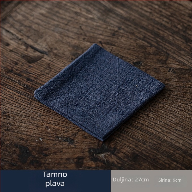 Peryitang Zen Ramie Tea Towel i Podloga za Čajni Stol, Apsorpcijski Tekstil, Moderni Minimalistički Stil, Podrijetlo Fuzhou