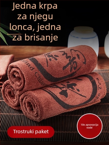 Čajna krpa, 100% pamuk, krpa za čišćenje ljepote