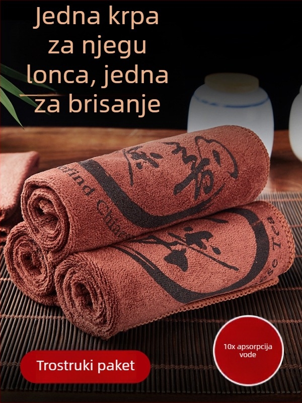 Čajna krpa, 100% pamuk, krpa za čišćenje ljepote