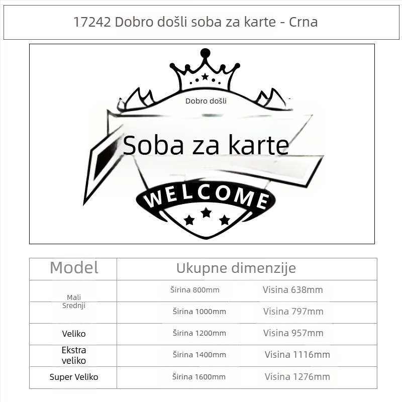 Akrilna zidna naljepnica za dekoraciju – EMO, vodootporna, uzorak 19136415574