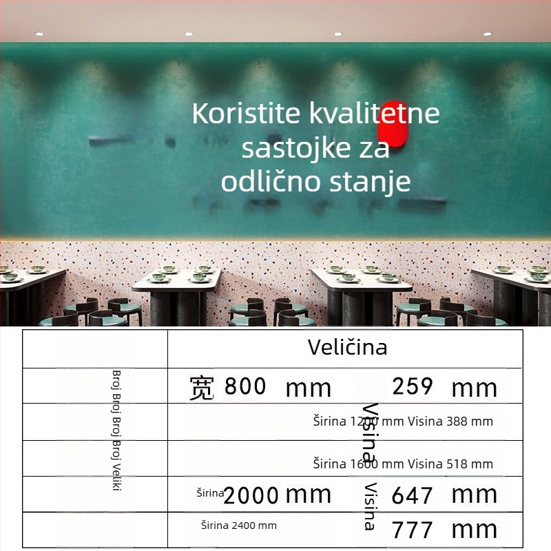 Naljepnica za zid - akril, vodootporna, modernog minimalističkog stila, trodimenzionalni dizajn; uzorak 10122, šifra 256, za dnevni boravak