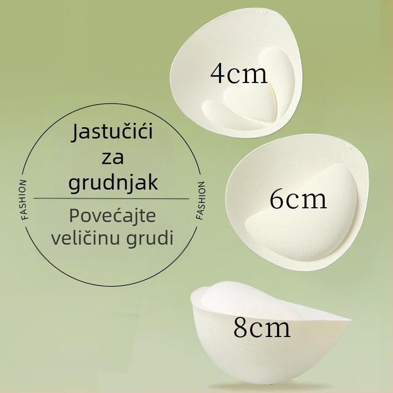 Jastučići za grudnjak Youzi mengni — pamuk, debeli, funkcije: skupljanje, prozračnost, povećanje