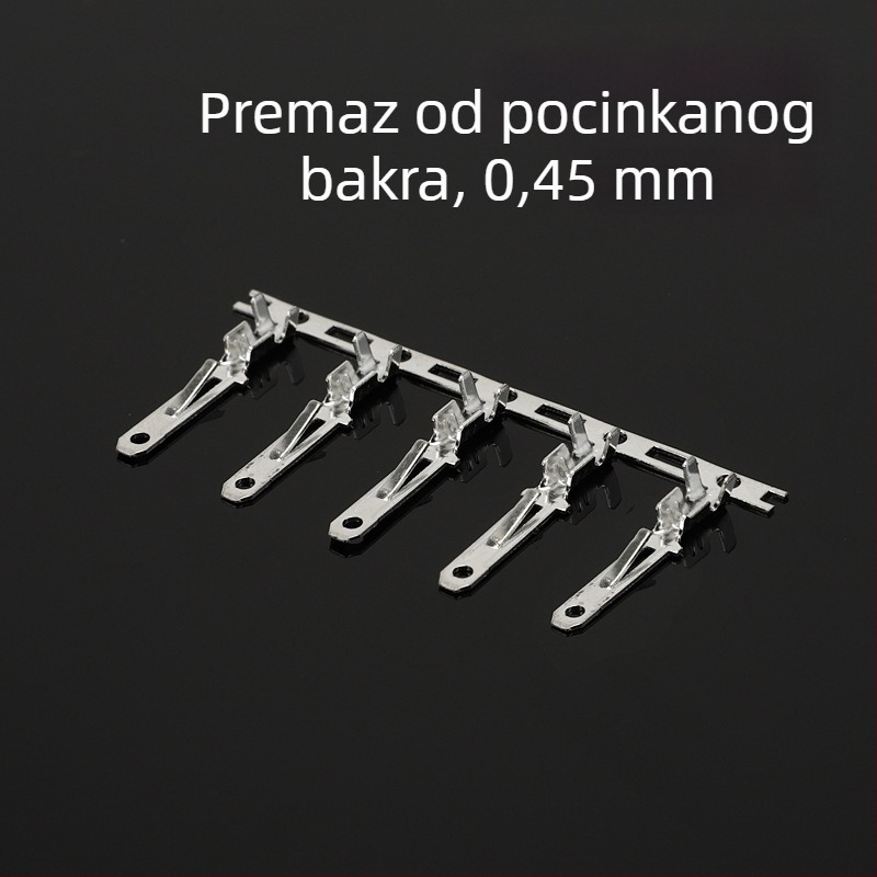 DJ611-2.8A Blade terminal blok, 40 vodiča, 6000 komada po ploči