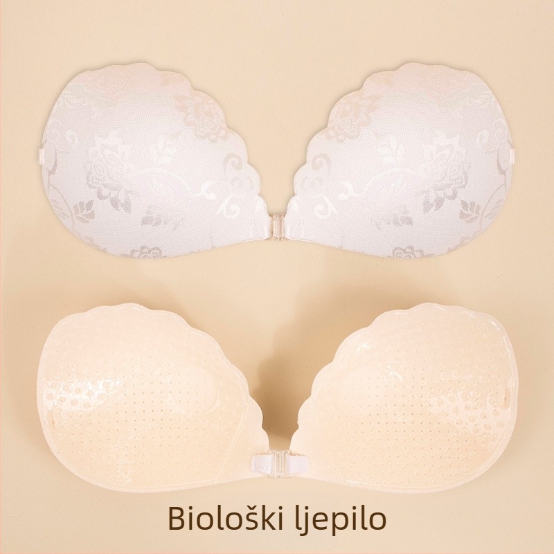 Shell Lace Chest Sticker – prozračan, nevidljiv, bez tragova, podizanje, tanke čipke