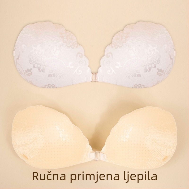 Shell Lace Chest Sticker – prozračan, nevidljiv, bez tragova, podizanje, tanke čipke