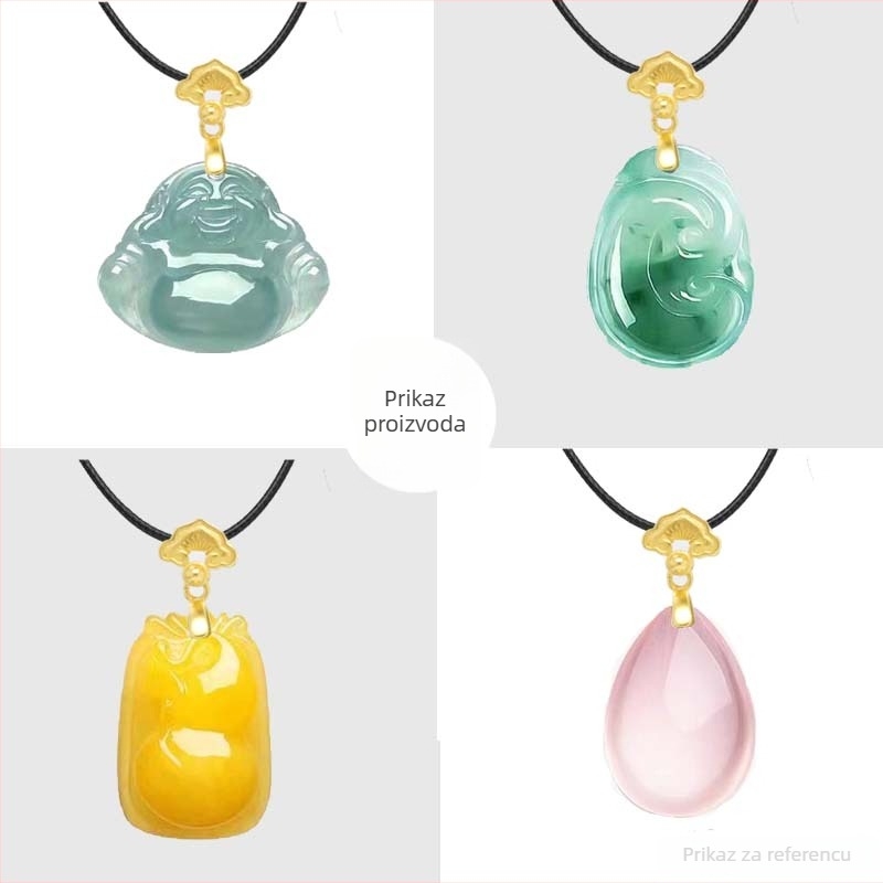 Spona za nakit - bakrena, elektroplatirana, s totemskim uzorkom, novi kineski stil