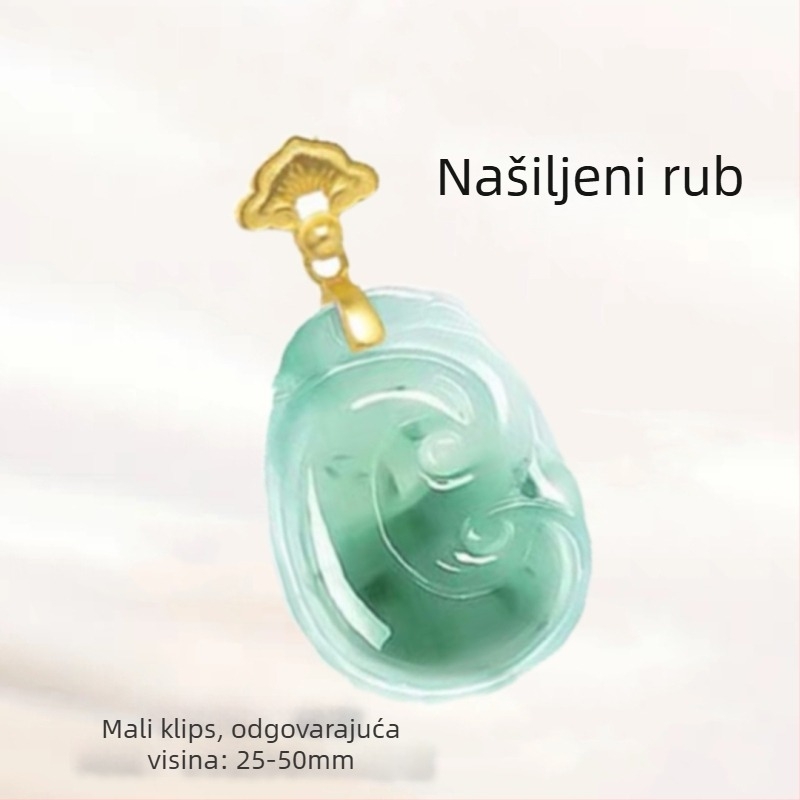 Spona za nakit - bakrena, elektroplatirana, s totemskim uzorkom, novi kineski stil