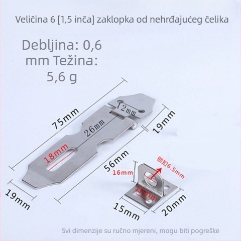 Nehrđajući čelični mehanizam zaključavanja ormara — 201 nehrđajući čelik, završna obrada wire-drawn, moderan minimalistički stil, marka Lock Card, pogodno za školu, kućnu upotrebu, dom, tvornicu, vanjsku upotrebu