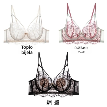Neiyoumei Twilight miris francuskog stila čipkasti push-up grudnjak s podesivim naramenicama i pamukovom podstavom, model 3331