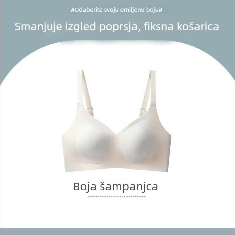 Bezšivni grudnjak za velike grudi, podržava i oblikuje bokove, tanak i udoban, lijep leđa