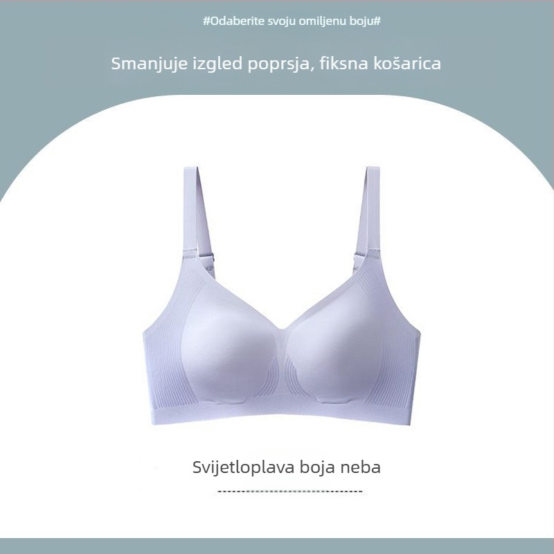 Bezšivni grudnjak za velike grudi, podržava i oblikuje bokove, tanak i udoban, lijep leđa