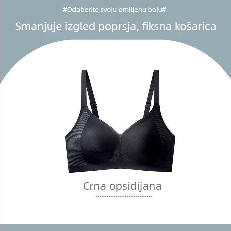 Bezšivni grudnjak za velike grudi, podržava i oblikuje bokove, tanak i udoban, lijep leđa