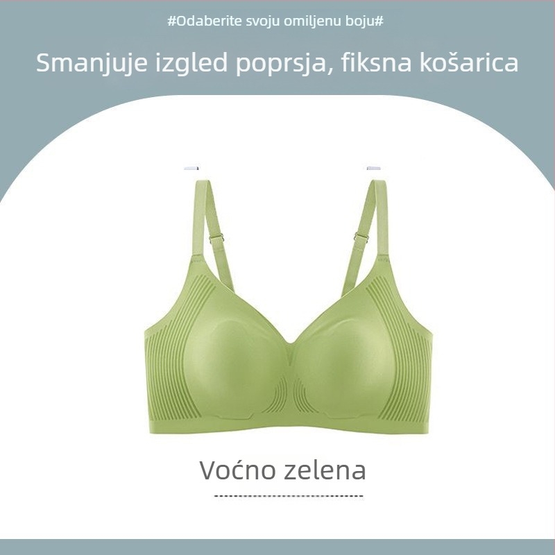 Bezšivni grudnjak za velike grudi, podržava i oblikuje bokove, tanak i udoban, lijep leđa
