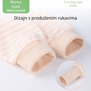 Pamukaste bebine rukavice za zaštitu lica od ogrebotina, unisex, za novorođenčad, zimu, proljeće i jesen