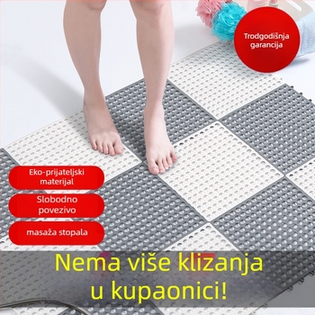 Plastične interkonekcijske podloge za kuhinju i kupaonu, prilagodljive rezanju, protuklizne, vodootporne
